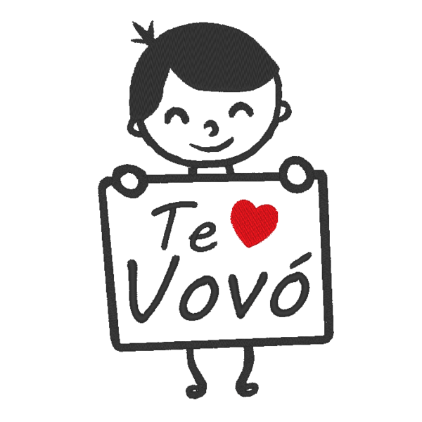 menino te amo vovó